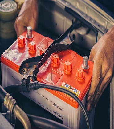 Flat battery